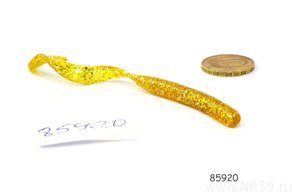 Твистер силикон съед. RY38 2,5 г, 90 мм цвет D022, запах Shrimp KUTBERT