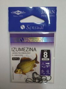 Крючки Sensual Izumezina №8 BN (10 шт./уп.) MIKADO