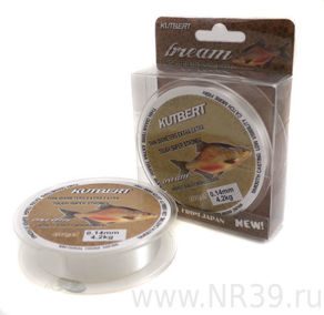 Леска KUTBERT BREAM 100м 0,25мм, 7,30кг, цвет белый