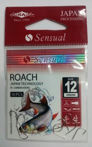 Крючки Sensual Roach HS9200, №12 NI (10 шт./уп.) MIKADO